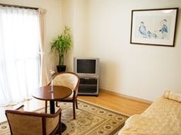 居室の落ち着いた空間