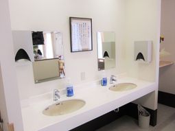 清潔感ある洗面台