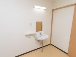 清潔感のある洗面スペース