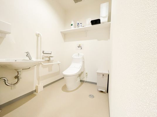 清潔感あるトイレの設備