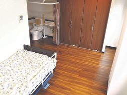 居心地のよい居室の一角