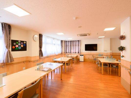 キレイな食堂の仕事現場