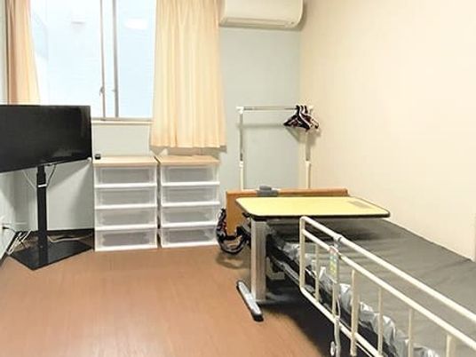 整理された居室