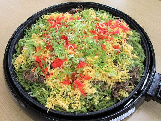 栄養満点の食事提供