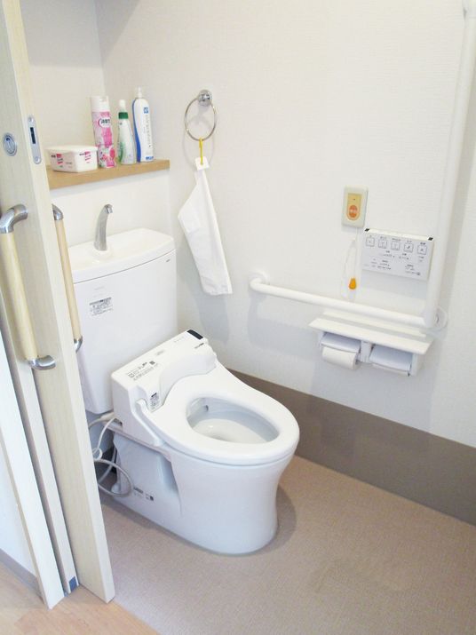 整備された清潔なトイレ