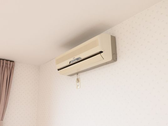 エアコン完備の居室