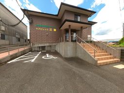 ゆったりした玄関エリア