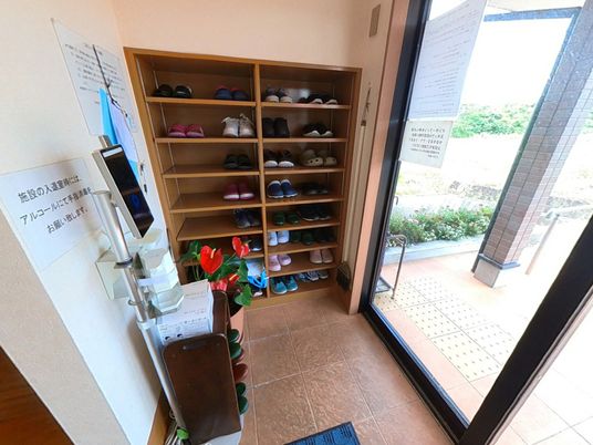 エントランスの靴棚