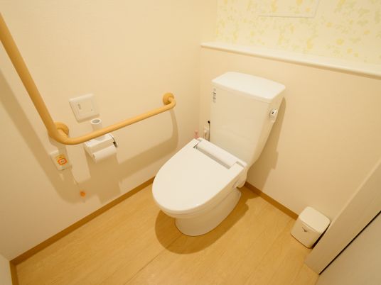 設備整備されたトイレ