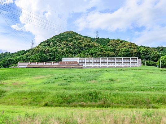 自然に囲まれた職場