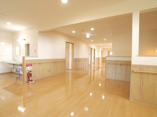 清潔な通路