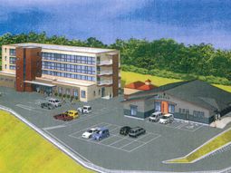 モダンな建物外観