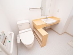 清潔感のあるトイレ空間