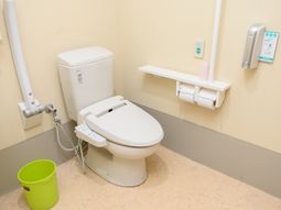 清潔なトイレ設備