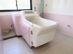特殊浴槽のある部屋