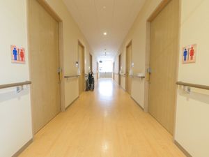 整った設備のある廊下