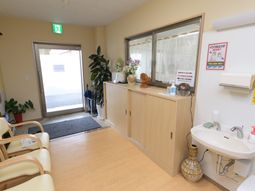 明るいエントランス