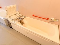 機能的な浴室設備