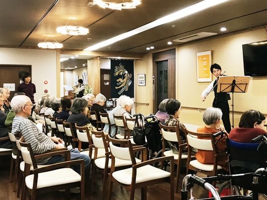 音楽の演奏がある空間