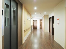 清潔な廊下の様子