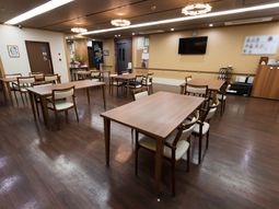 温かみのあるダイニングエリア