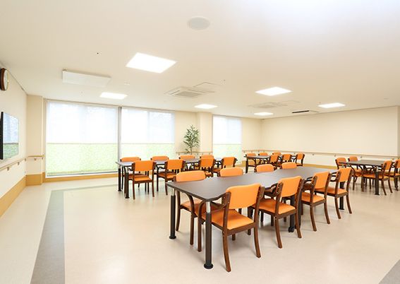 広々とした快適食堂
