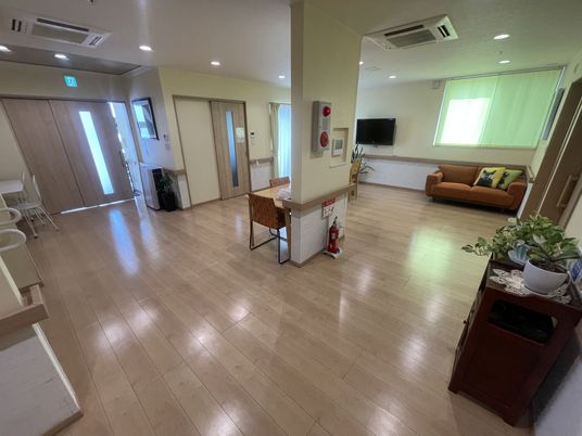 広々とした交流の場
