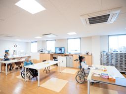 機能訓練室での日常風景