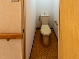 清潔なトイレスペース