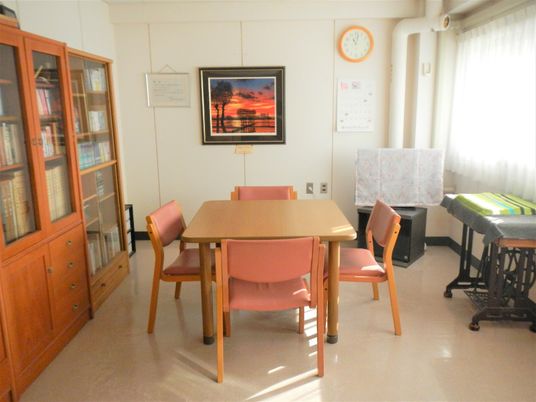 ゆったりした共用リビング