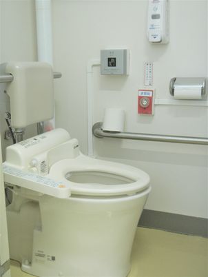 安全設計の洗面所