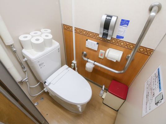機能的なトイレスペース