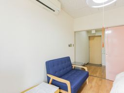 清潔な洋室の一角