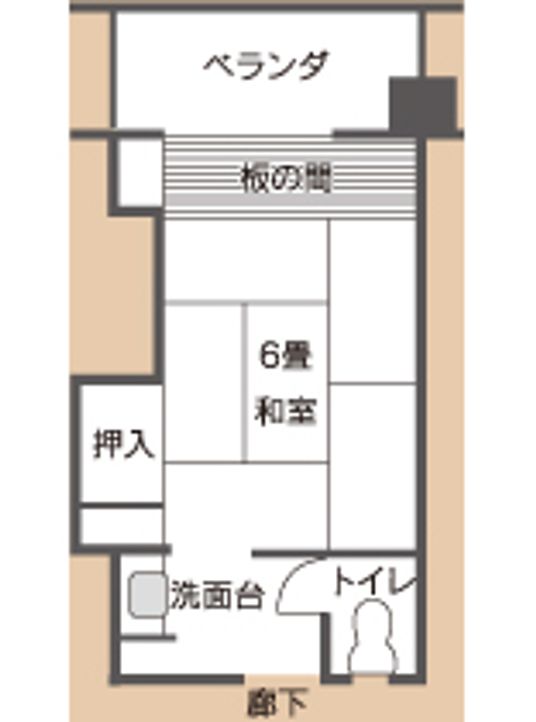 居室の間取り図