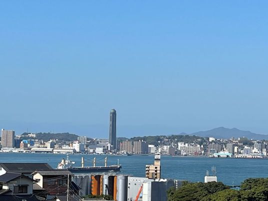 景色が見えるエリア  