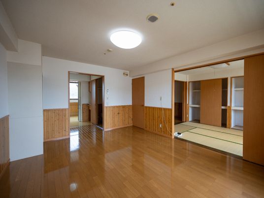 清潔な和室の居室