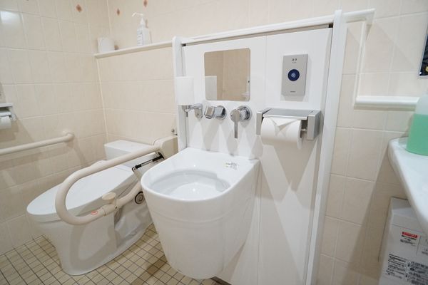 清潔なトイレ空間