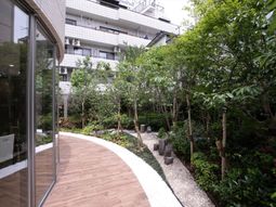 緑あふれる休息スペース