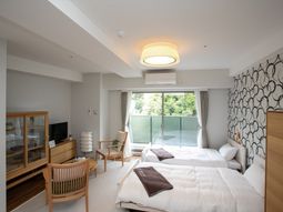 居心地の良い明るい洋室