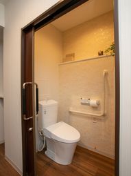 清潔なトイレ設備