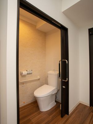 清潔なトイレ空間
