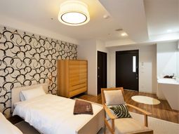 洋室の内装と配色