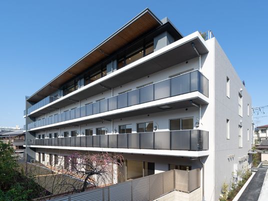 現代的な建物の外観