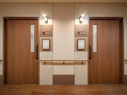 快適な居室の入口風景