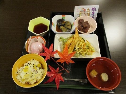 和食の盛り付け
