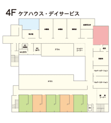 見取り図のフロア