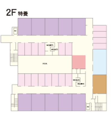 2階特養の間取り図