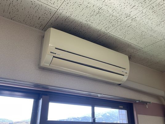 エアコンのある部屋