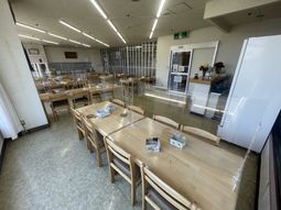 広い食堂