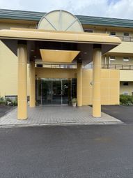 カラフルなガラスのエントランス